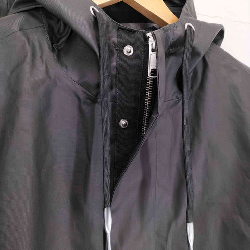 エイチアンドエム H&M バックプリントリフレクターデザインコート メンズ JPN:XS