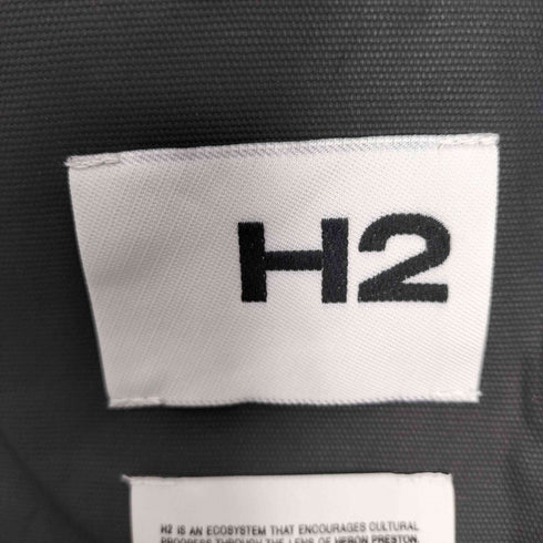 エイチアンドエム H&M バックプリントリフレクターデザインコート メンズ JPN:XS