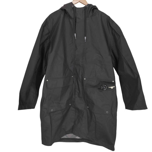 エイチアンドエム H&M バックプリントリフレクターデザインコート メンズ JPN:M