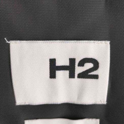 エイチアンドエム H&M バックプリントリフレクターデザインコート メンズ JPN:M