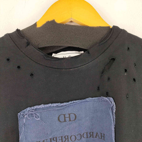 エイチシータカシイトウ HxCx takashi ito デストロイ パッチワークTシャツ メンズ JPN:S