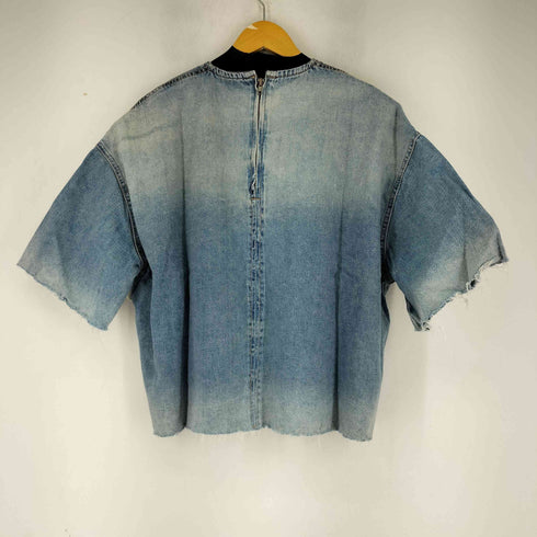 ザラ ZARA ナンバリング デニムプルオーバー レディース XL