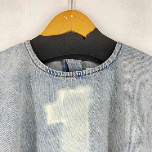ザラ ZARA ナンバリング デニムプルオーバー レディース XL