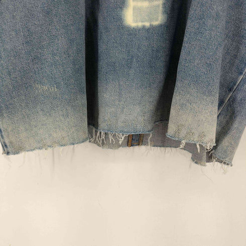ザラ ZARA ナンバリング デニムプルオーバー レディース XL