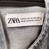 ザラ ZARA ナンバリング デニムプルオーバー レディース XL