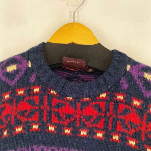 チャップスラルフローレン CHAPS RALPH LAUREN 70S ウールカーディガン メンズ import:XL