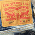 リーバイス Levis リメイク ブリーチ加工 516レギュラーストレートデニムパンツ メンズ 31X32