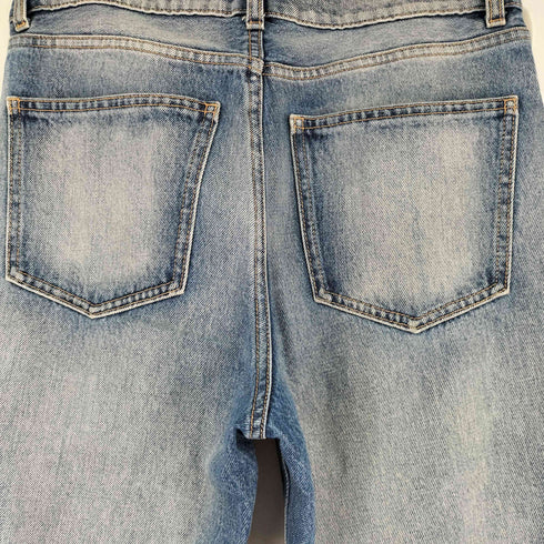 ザラ ZARA センターライン デニムフレアパンツ メンズ 40