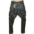 セブンユリウス _7 JULIUS 2024AW 877PAM9 Black Gasmask Cargo Pants COATED SATIN メンズ JPN:1