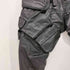 セブンユリウス _7 JULIUS 2024AW 877PAM9 Black Gasmask Cargo Pants COATED SATIN メンズ JPN:1