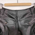 セブンユリウス _7 JULIUS 2024AW 877PAM9 Black Gasmask Cargo Pants COATED SATIN メンズ JPN:1