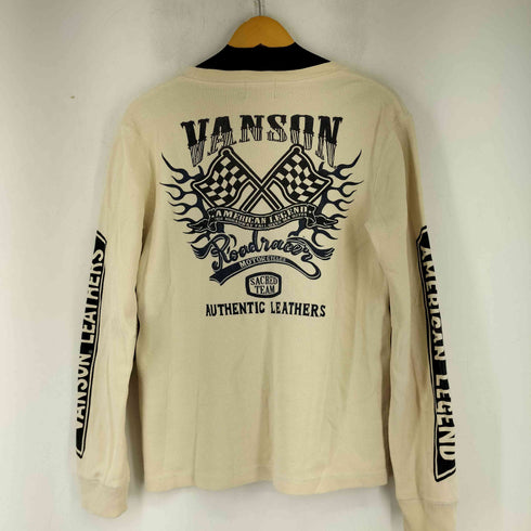 バンソン VANSON 両面プリントサーマルカットソー メンズ JPN:L