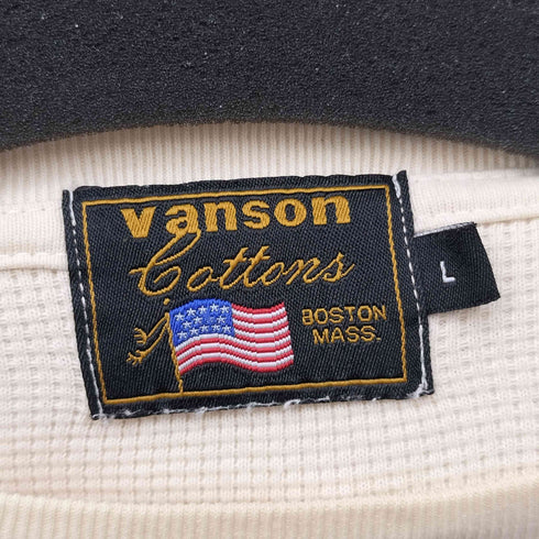 バンソン VANSON 両面プリントサーマルカットソー メンズ JPN:L
