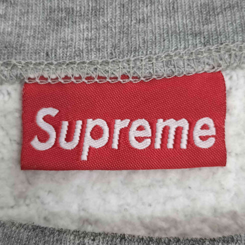 シュプリーム Supreme 90s USA製 初期 ロゴ刺繍 クルーネックスウェット メンズ import:L