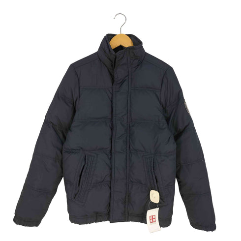 アバクロンビーアンドフィッチ Abercrombie & Fitch ミリタリー ハイネック ダウンジャケット メンズ import:S