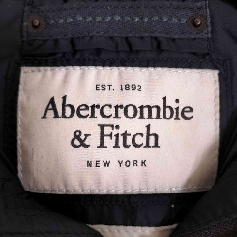 アバクロンビーアンドフィッチ Abercrombie & Fitch ミリタリー ハイネック ダウンジャケット メンズ import:S