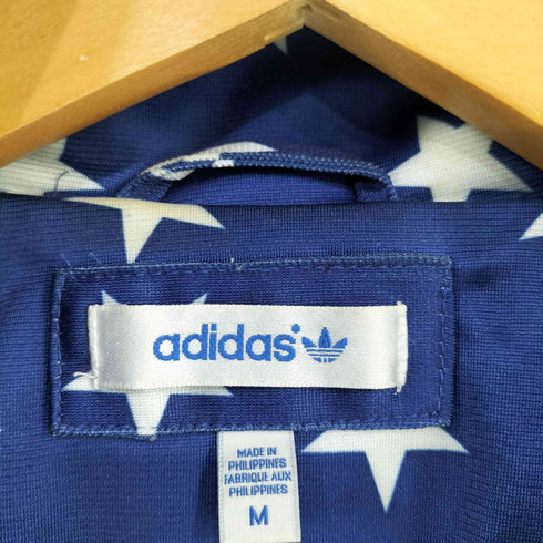 アディダス adidas 40周年記念 トレフォイルロゴ刺繍 スターデザイントラックジャケット レディース JPN:M