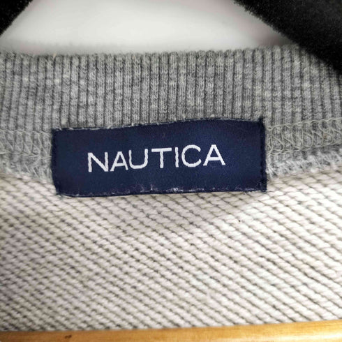 ノーティカ NAUTICA 21AW フロントボアロゴ クルーネックスウェット メンズ JPN:XL