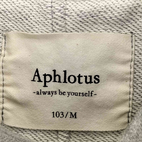 Aphlotus カットオフデザイン ハイネックスウェット レディース JPN:M