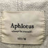 Aphlotus カットオフデザイン ハイネックスウェット レディース JPN:M