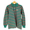 シュミーズラコステ CHEMISE LACOSTE ロゴ 刺繍 ボーダー柄 L/S ポロシャツ メンズ US:4