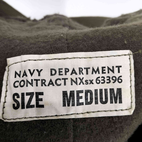 ユーエスネイビー U.S.NAVY 40s CONTRACT NXsx63396 デッキオーバーオール メンズ JPN:M