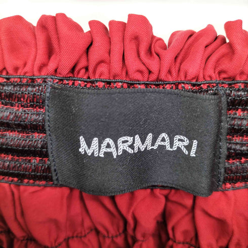 MARMARI ウエストギャザースカート レディース