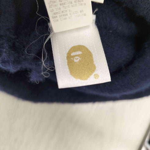 アベイシングエイプ A BATHING APE ウールロゴビーニー メンズ JPN:M