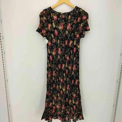 KATHLEEN SOMMERS MADE IN THE USA 花柄レーヨンS/Sワンピース レディース