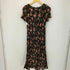 KATHLEEN SOMMERS MADE IN THE USA 花柄レーヨンS/Sワンピース レディース