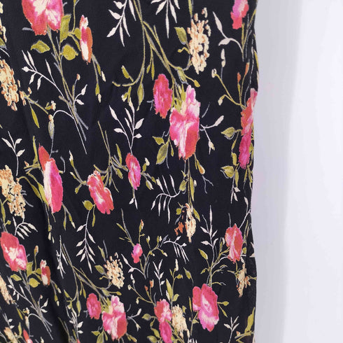 KATHLEEN SOMMERS MADE IN THE USA 花柄レーヨンS/Sワンピース レディース