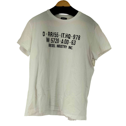 ディーゼル DIESEL プリントクルーネックTシャツ メンズ JPN:XXL
