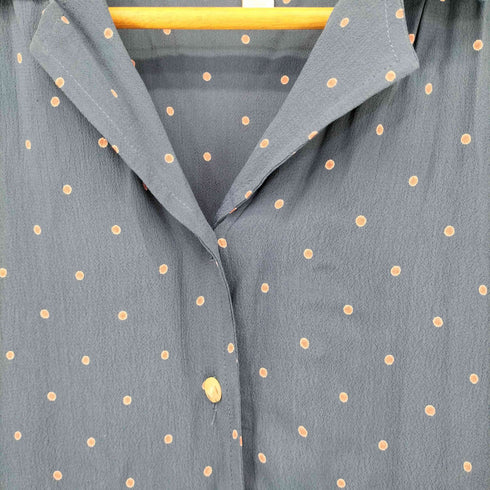 ブリクストン Brixton ドット オープンカラーS/S レーヨンシャツワンピース レディース JPN:M