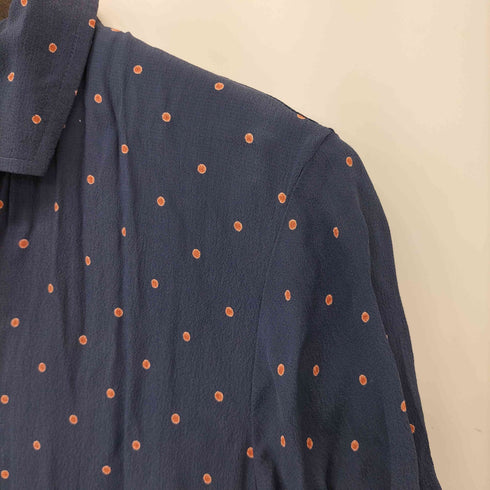 ブリクストン Brixton ドット オープンカラーS/S レーヨンシャツワンピース レディース JPN:M