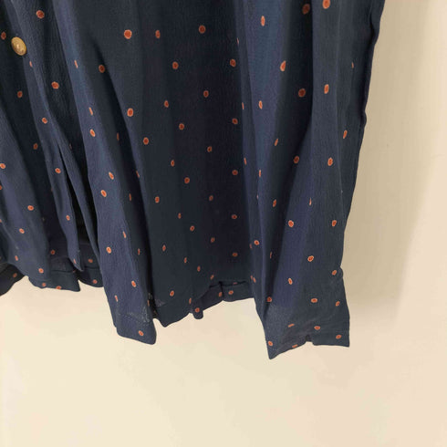 ブリクストン Brixton ドット オープンカラーS/S レーヨンシャツワンピース レディース JPN:M