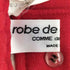ローブドシャンブルコムデギャルソン robe de chambre COMME des GARCONS ウール タック ワイドパンツ レディース JPN:M