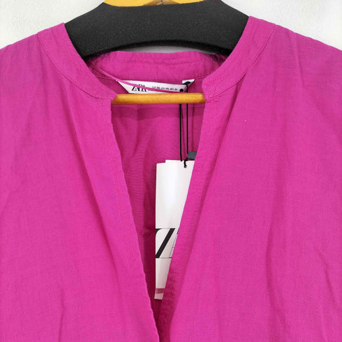 ザラ ZARA シャツワンピース レディース XXL