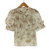 ウィルセレクション WILLSELECTION 23SS ウォーターラインフラワーブラウス レディース JPN:M