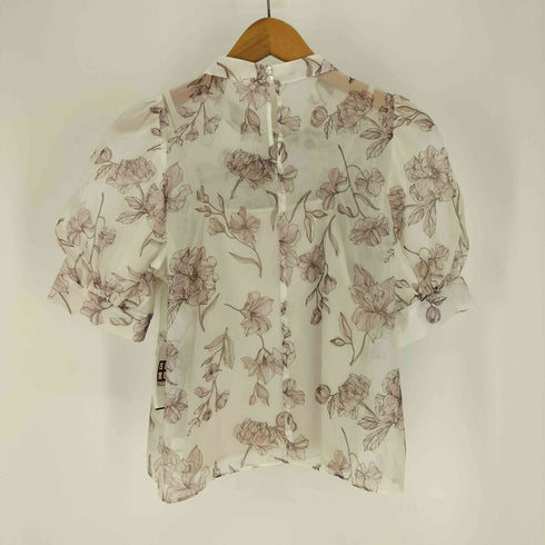 ウィルセレクション WILLSELECTION 23SS ウォーターラインフラワーブラウス レディース JPN:M