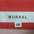 ミューラル MURRAL バイカラー フリルブラウス レディース 38