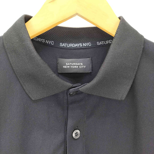 サタデーズニューヨークシティ Saturdays NYC Brush Stroke Polo Shirt SS メンズ JPN:M