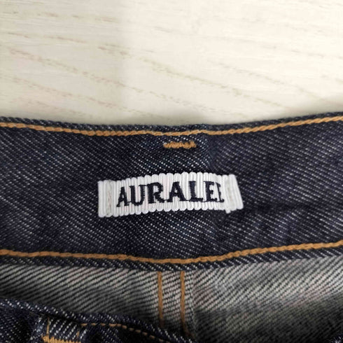 オーラリー AURALEE HARD TWIST DENIM WIDE PANTS メンズ 28