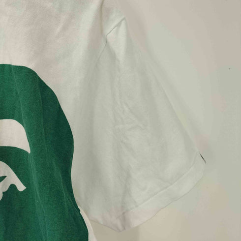 アベイシングエイプ A BATHING APE プリントデザイン クルーネックTシャツ メンズ M