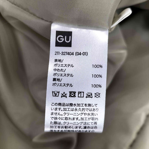 ジーユー GU RENU ヒートパデットオーバーサイズコート レディース JPN:S