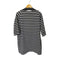 トラディショナルウェザーウェア Traditional Weatherwear WIDE BOAT/N 3/4 SLV OP ワイドボートネックボーダーワンピース レディース import:S