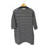 トラディショナルウェザーウェア Traditional Weatherwear WIDE BOAT/N 3/4 SLV OP ワイドボートネックボーダーワンピース レディース import:S