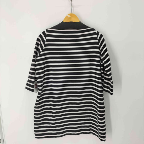 トラディショナルウェザーウェア Traditional Weatherwear WIDE BOAT/N 3/4 SLV OP ワイドボートネックボーダーワンピース レディース import:S
