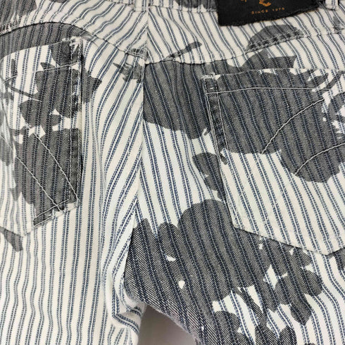ヴィヴィアンウエストウッド アングロマニア Vivienne Westwood ANGLOMANIA 花柄ストライプパンツ レディース US:26-27