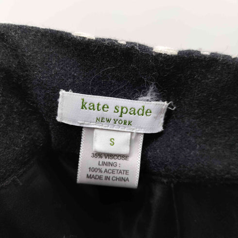 ケイトスペードニューヨーク kate spade NEW YORK 刺繍デザインウールスカート レディース JPN:S