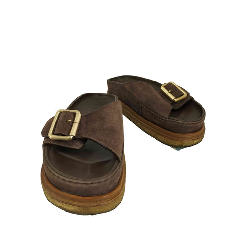 JVAM SINGLE BUCKLED SLIDERS レディース JPN:37